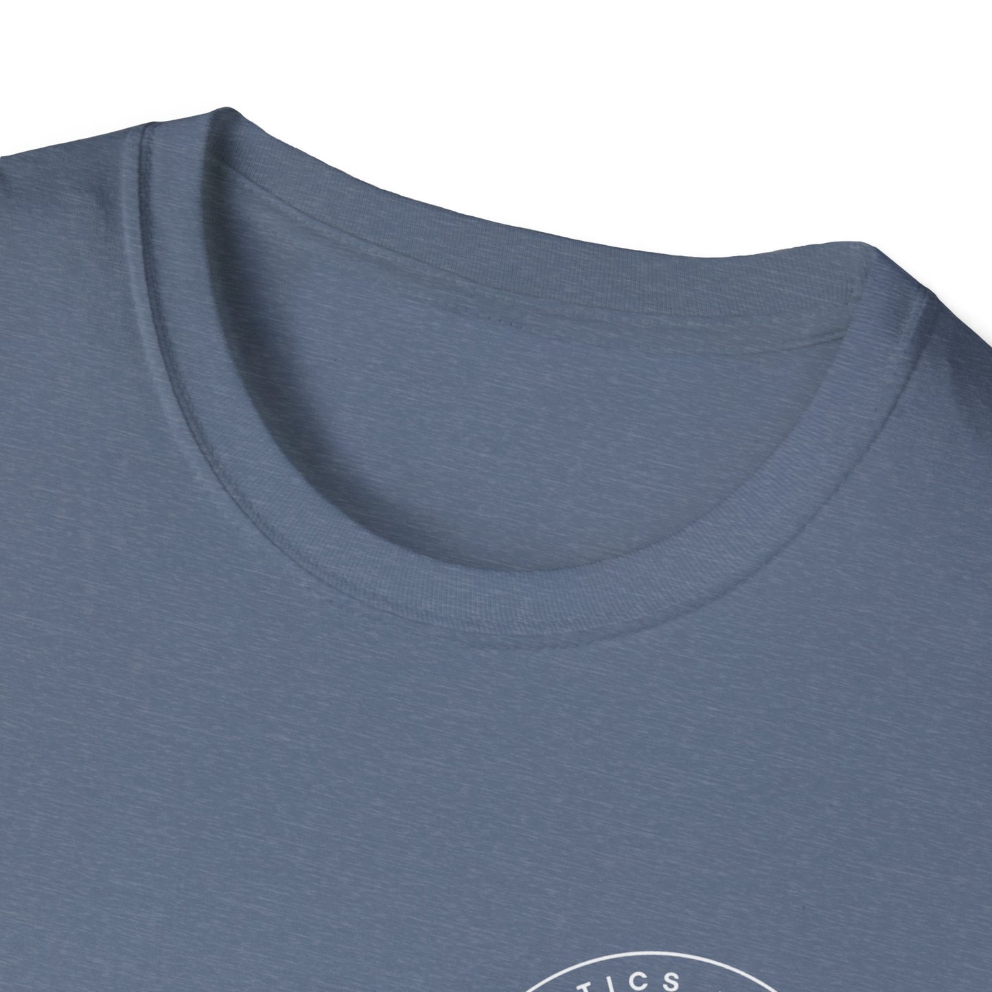 Glow Circle Logo FRONT/BACK T-Shirt | Gildan Soft-Style