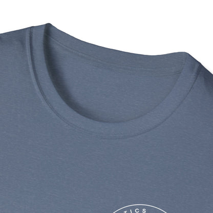 Glow Circle Logo FRONT/BACK T-Shirt | Gildan Soft-Style