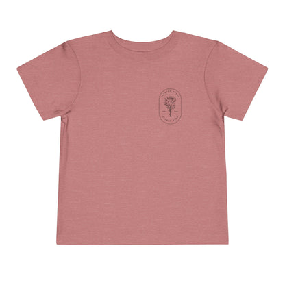 Abiding Acres Flower Farm TODDLER Tee | Bella Canvas