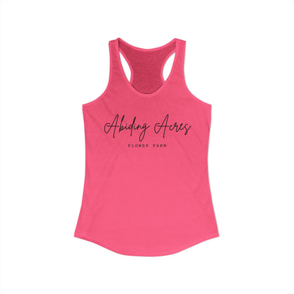 Abiding Acres FF ADULT Racerback Tank | Next Level