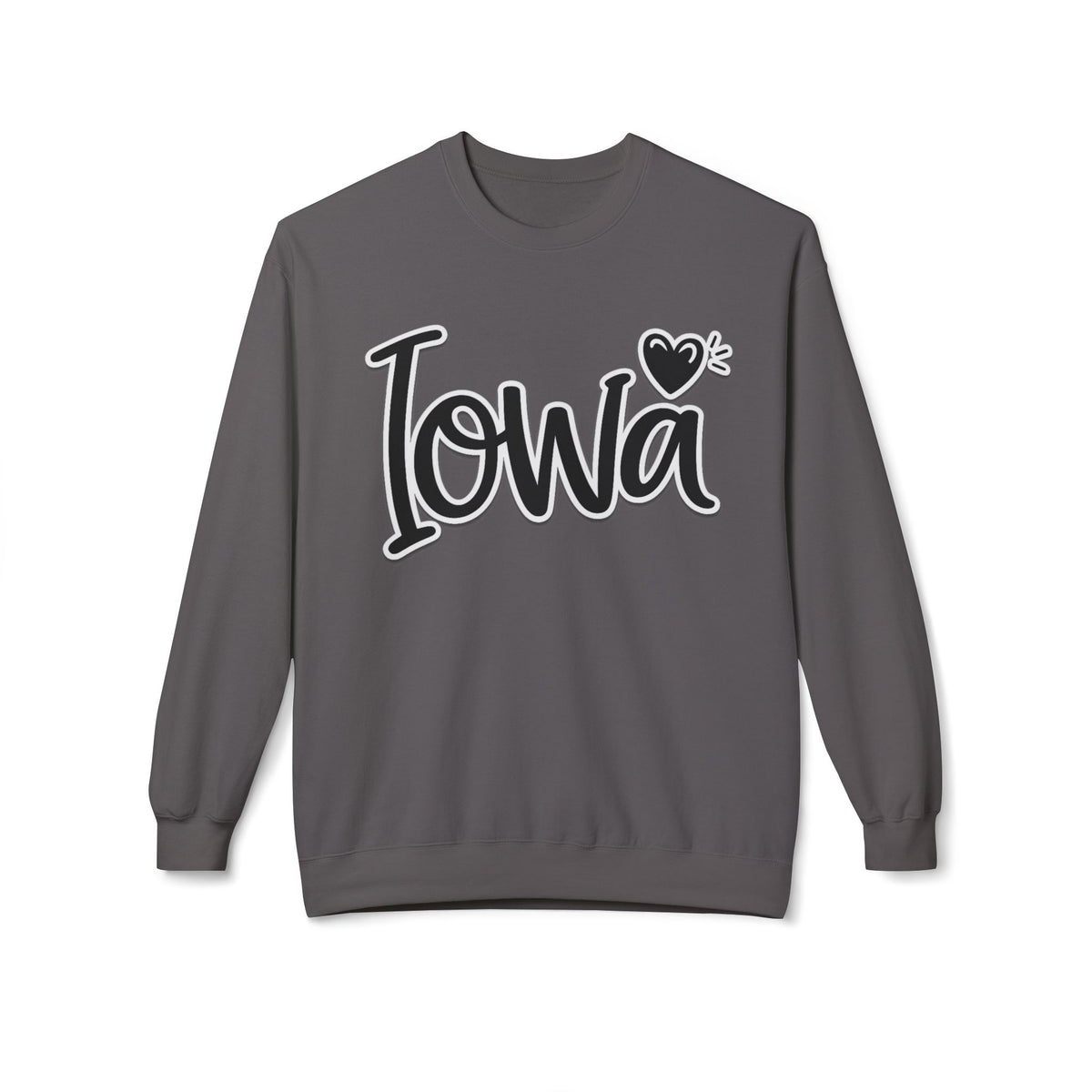 Iowa Roots | Iowa Heart | Adult Crewneck | Gildan Softstyle
