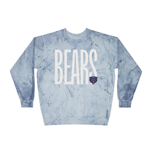 Danville Bears | BEARS | Adult Crewneck  | Comfort Colors Colorblast