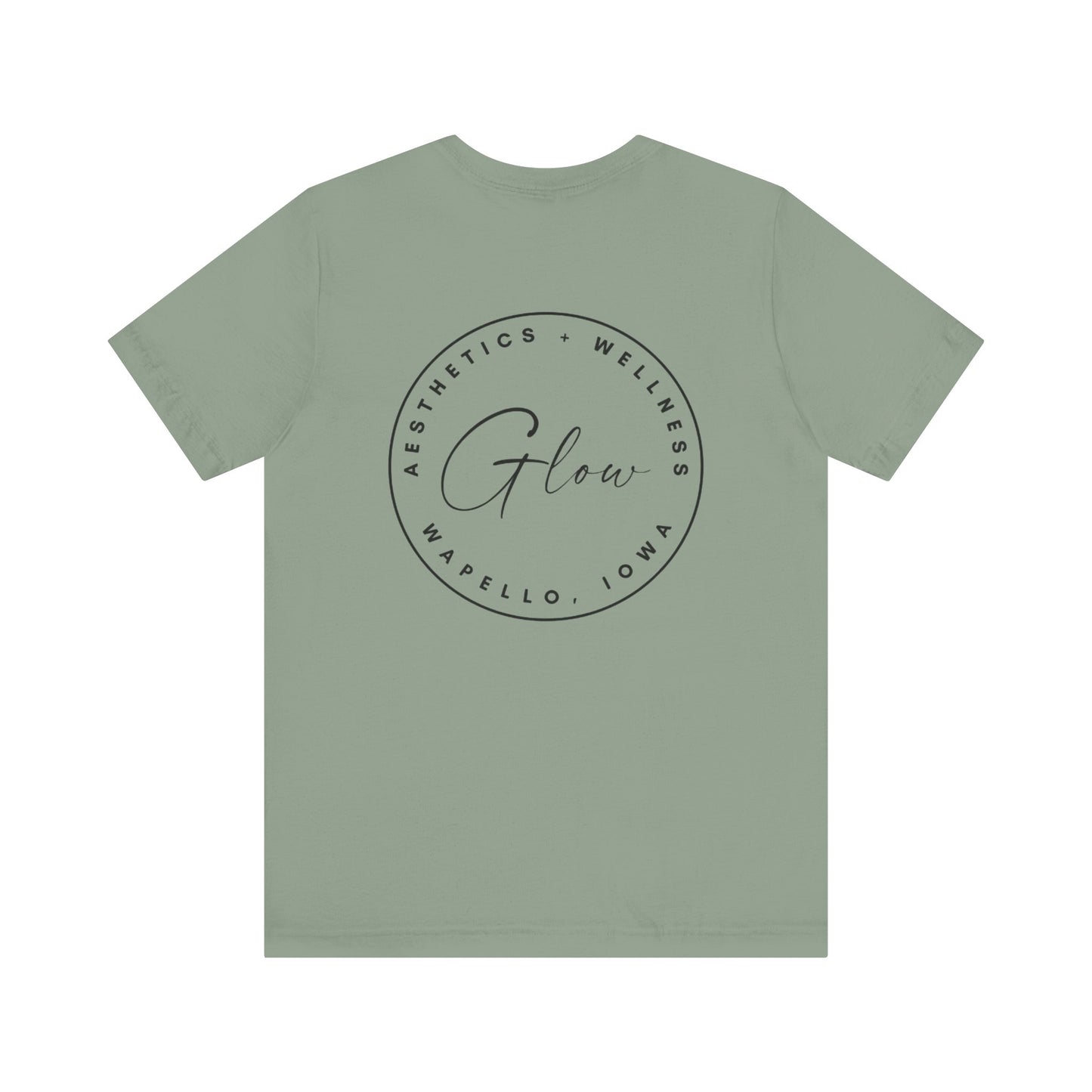 Glow Circle Logo FRONT/BACK | Bella Canvas