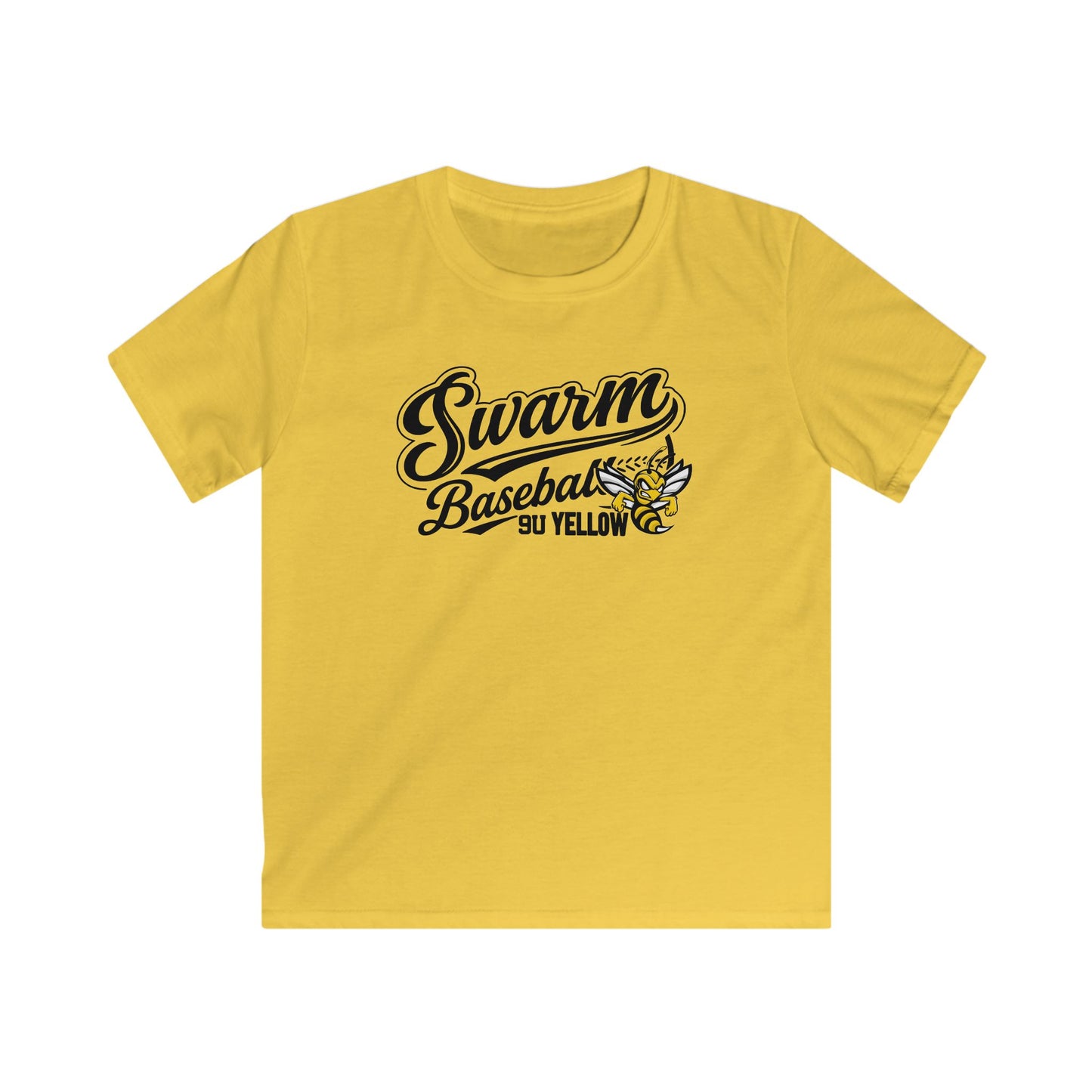 Swarm 9U "2" YOUTH Baseball Tee | Gildan Softstyle