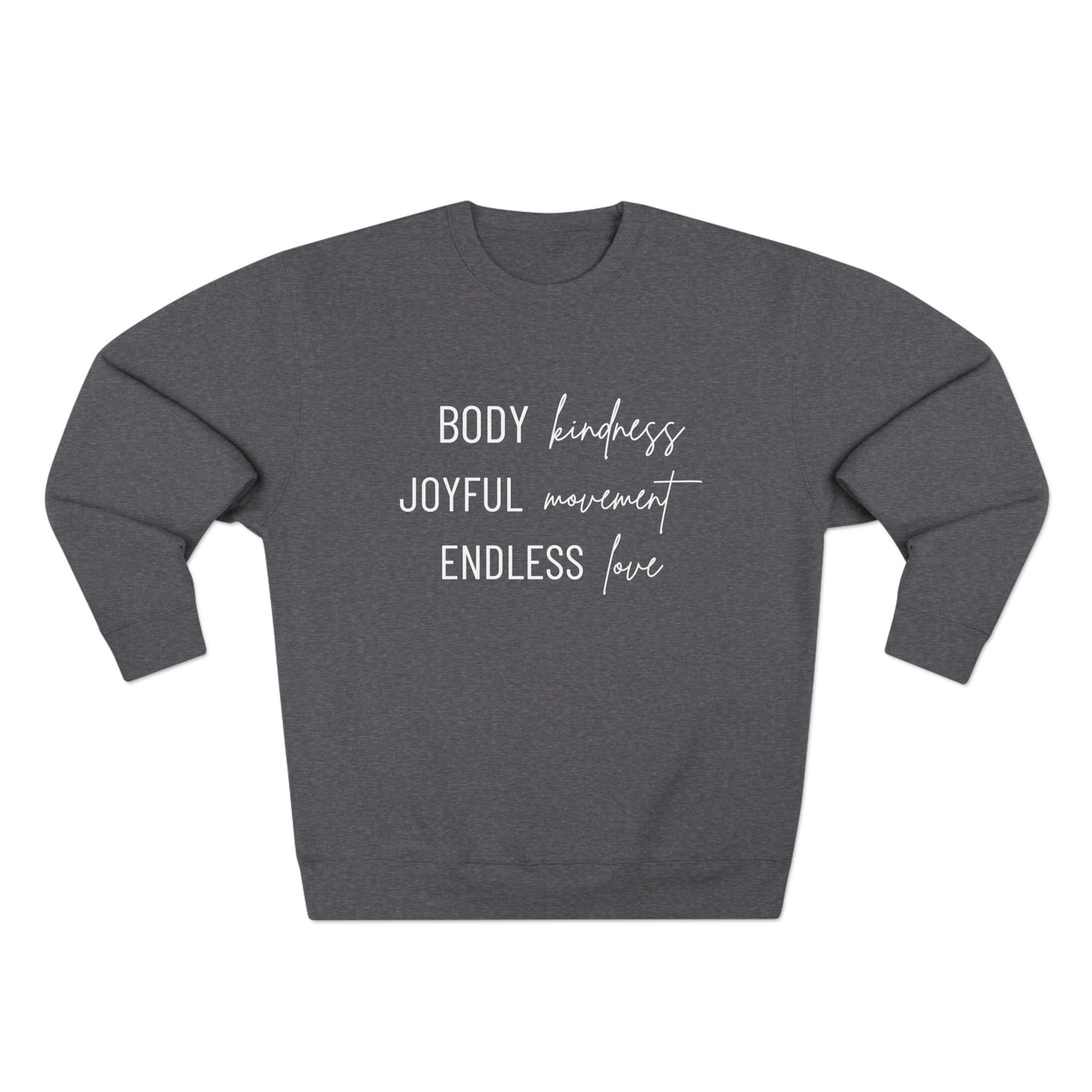 KML Kindness, Movement, Love Crewneck | Lane Seven