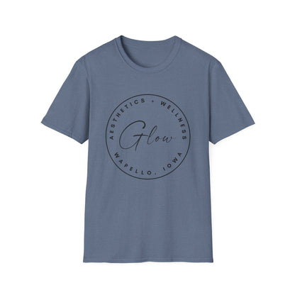 Glow Circle Logo FRONT T-Shirt | Gildan Soft-Style