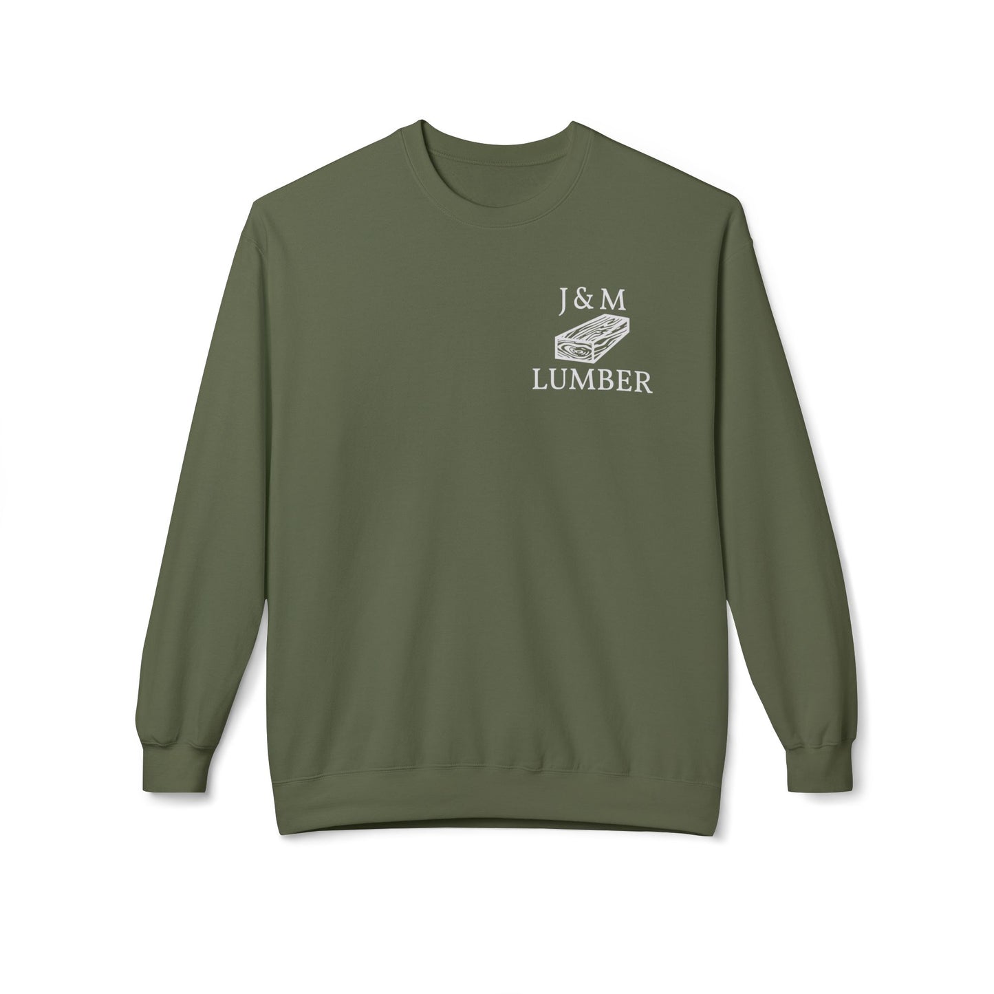J & M Lumber Crewneck | Gildan Softstyle