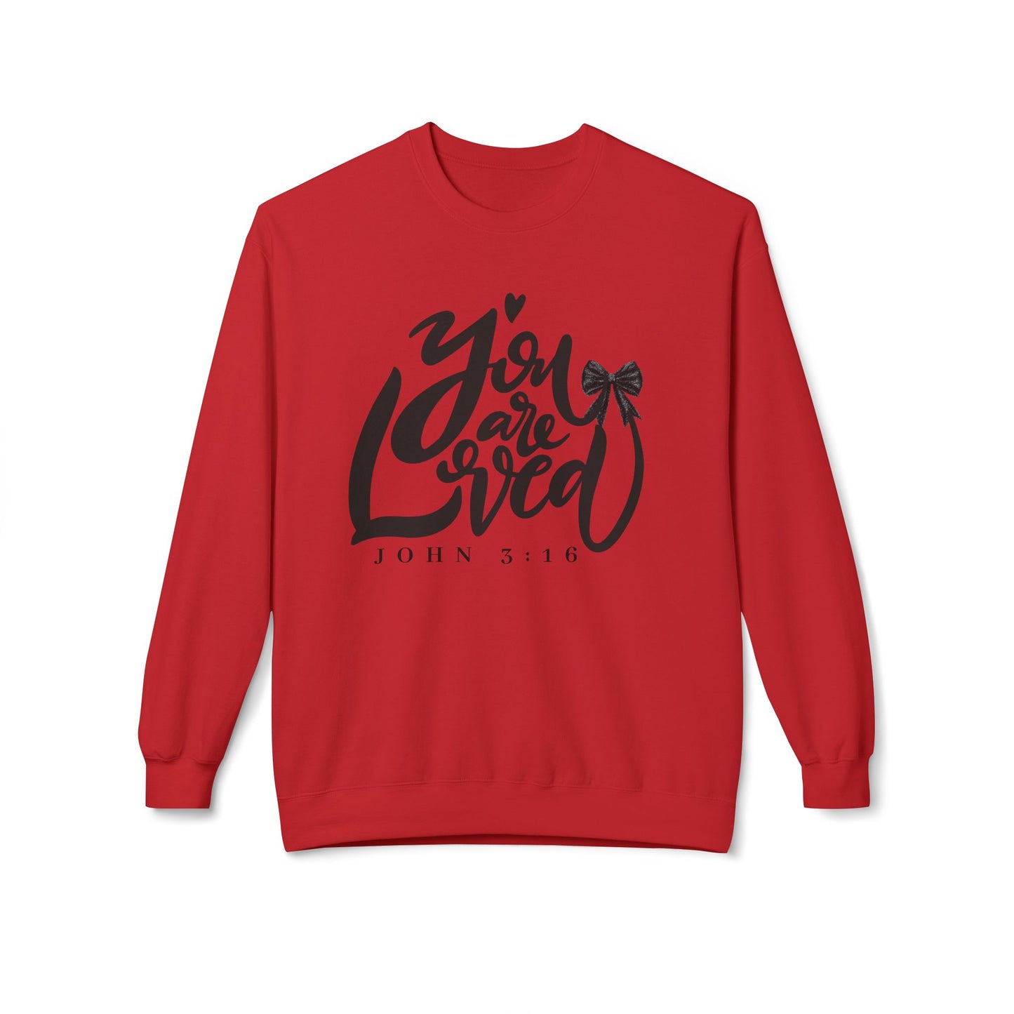 John 3:16 Valentine Crewneck Sweatshirt