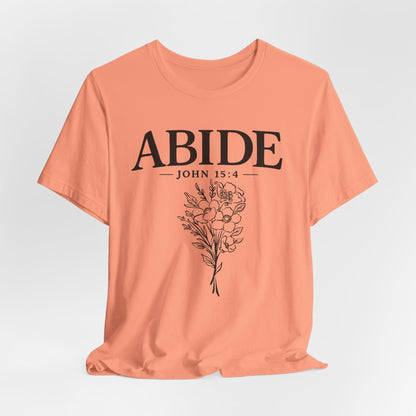 Abide in Me ADULT Tee | Bella Canvas