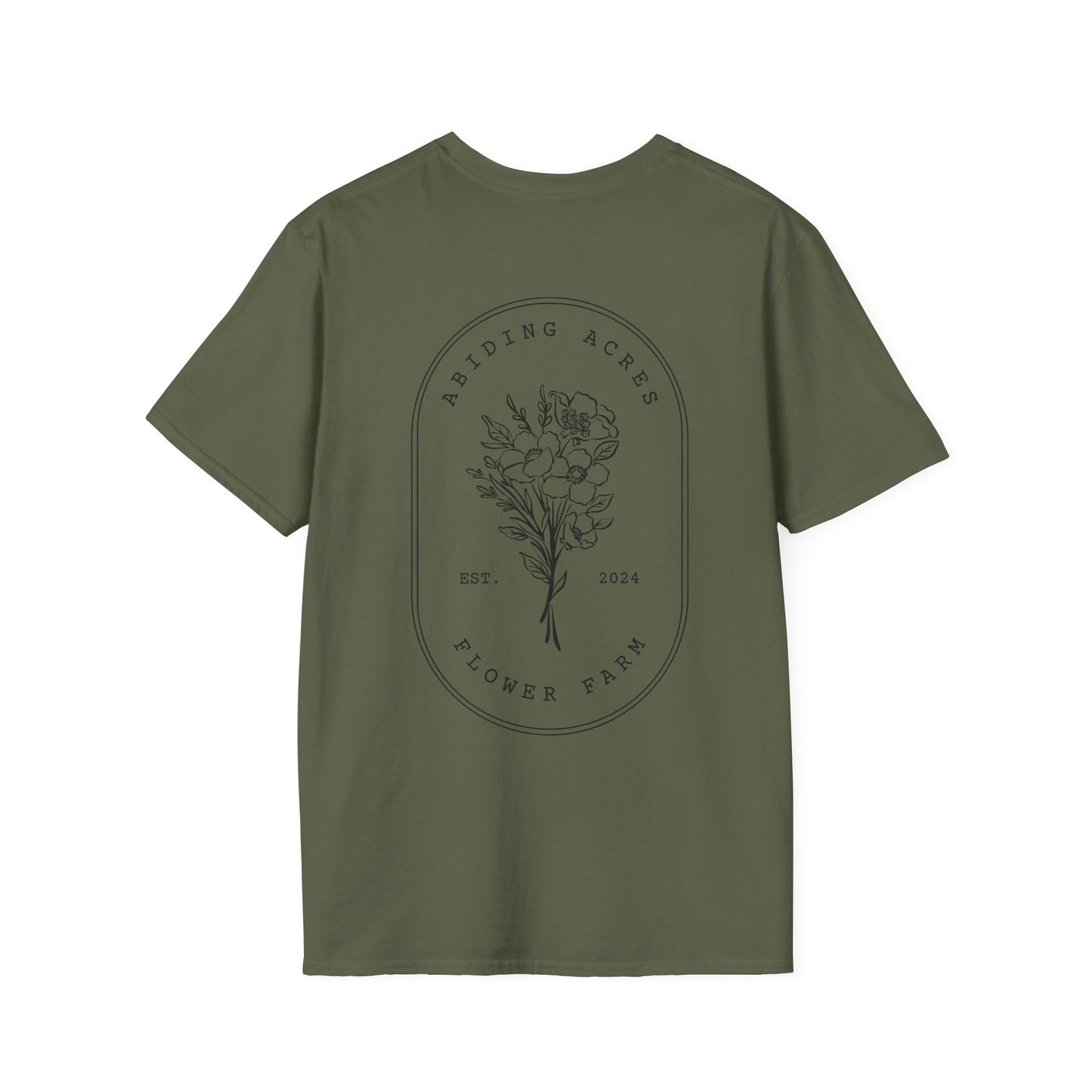 Abide JOHN 15:4 ADULT Tee | Gildan Softstyle