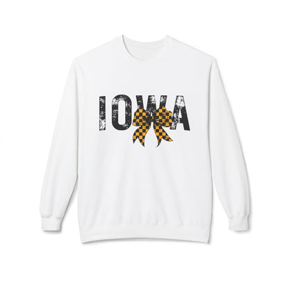 Coquette Bow Iowa Crewneck Sweatshirt