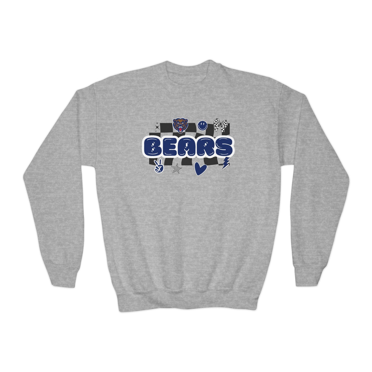 Danville Bears | Retro Icons | Youth Crewneck | Gildan