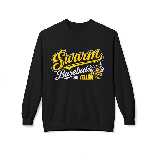 Swarm 9U "2" ADULT Baseball Crewneck | Gildan Softstyle