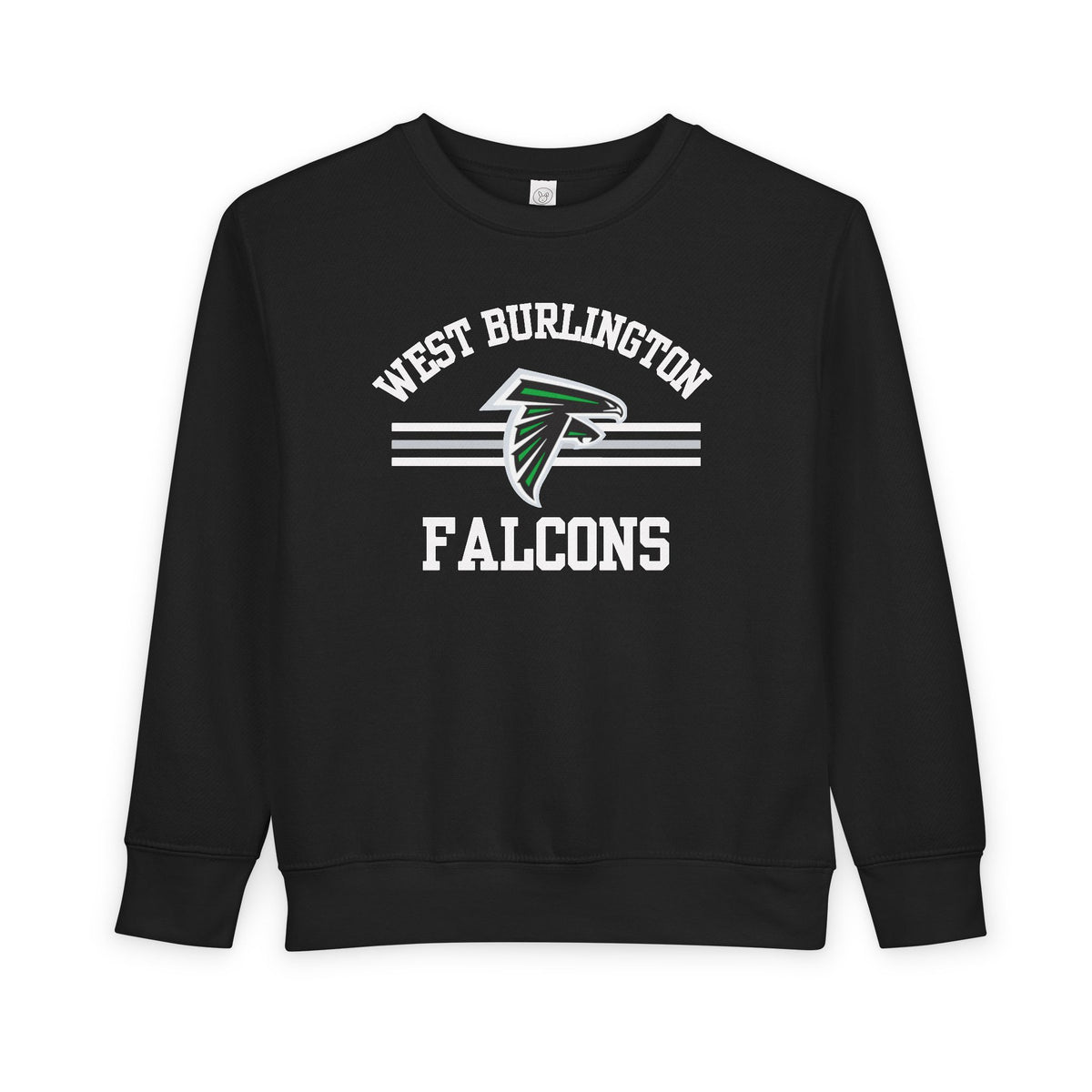 WB Falcons | Falcon Stripe | Toddler Crewneck | Rabbit Skins