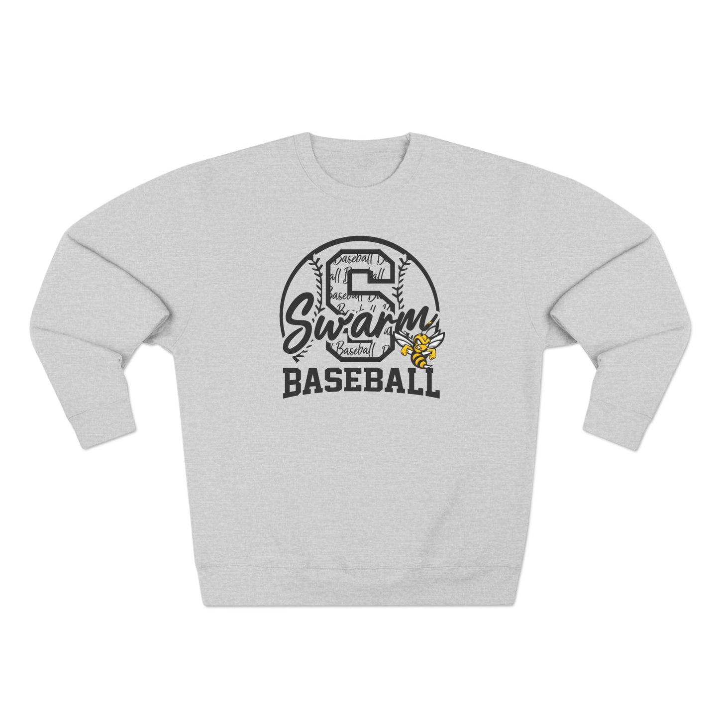Swarm "S" Baseball Crewneck | Lane Seven