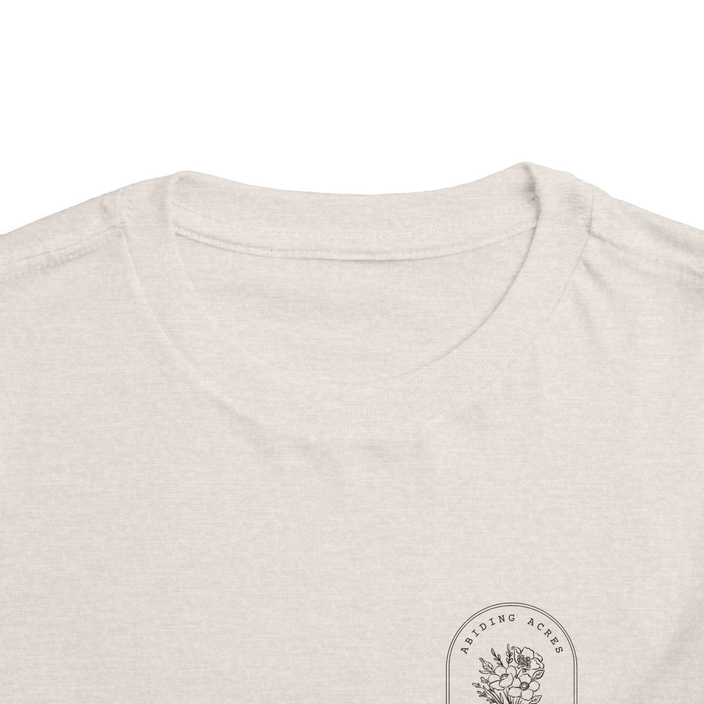 Abiding Acres Flower Farm TODDLER Tee | Bella Canvas