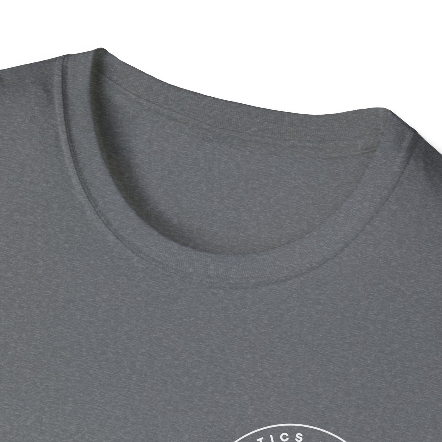 Glow Circle Logo FRONT/BACK T-Shirt | Gildan Soft-Style