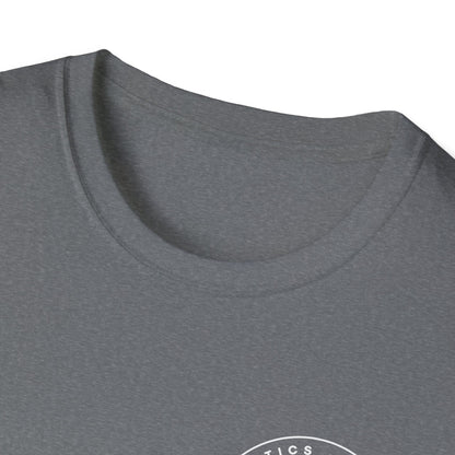 Glow Circle Logo FRONT/BACK T-Shirt | Gildan Soft-Style