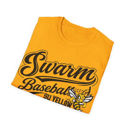 Swarm 9U "2" ADULT Baseball T-Shirt | Gildan Softstyle