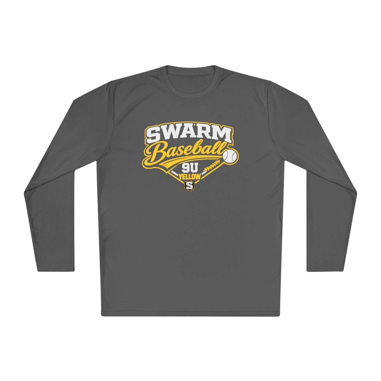 Swarm 9U "1" ADULT Baseball Long Sleeve | Sportstek
