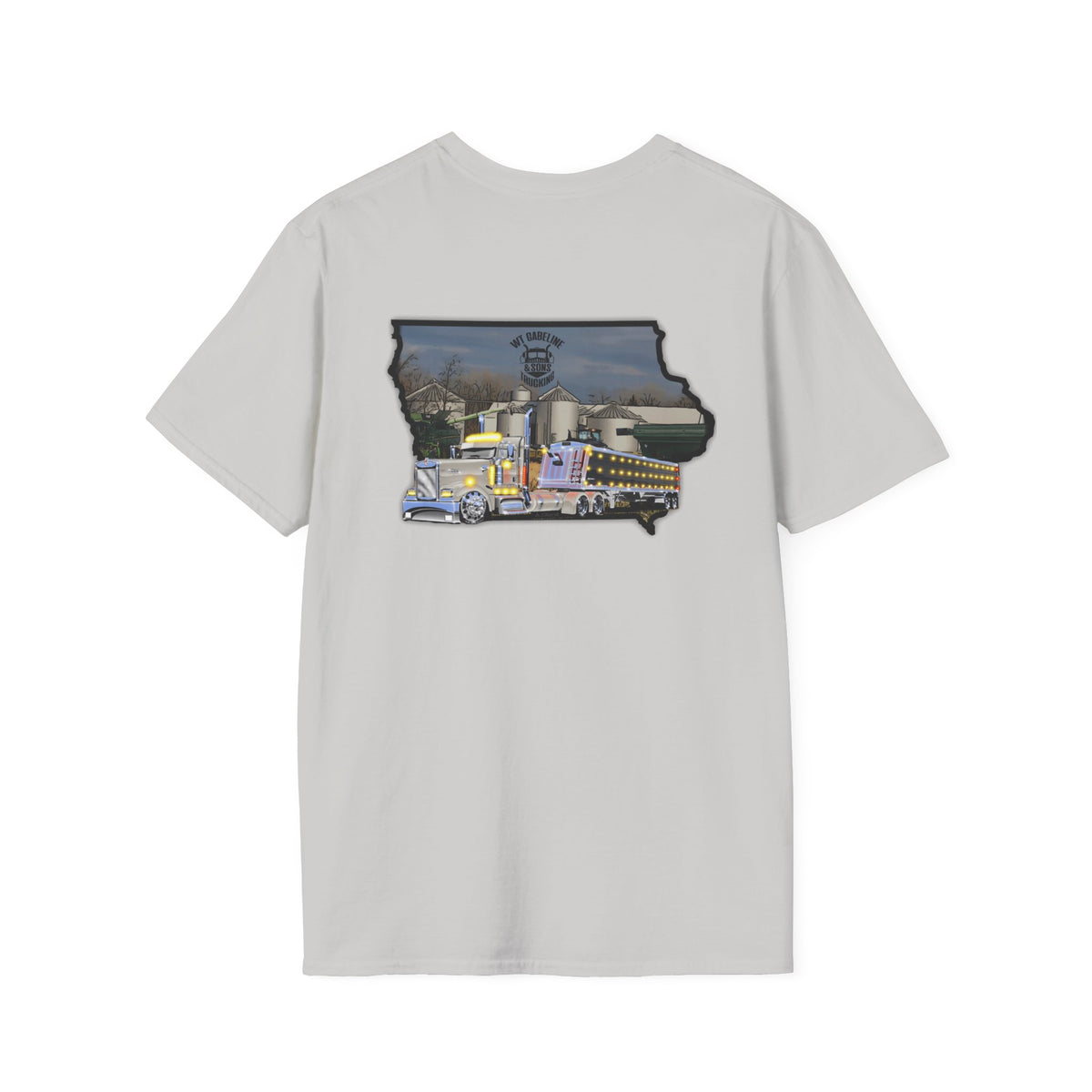 WT Gabeline Trucking Tee  #181 | Gildan Softstyle