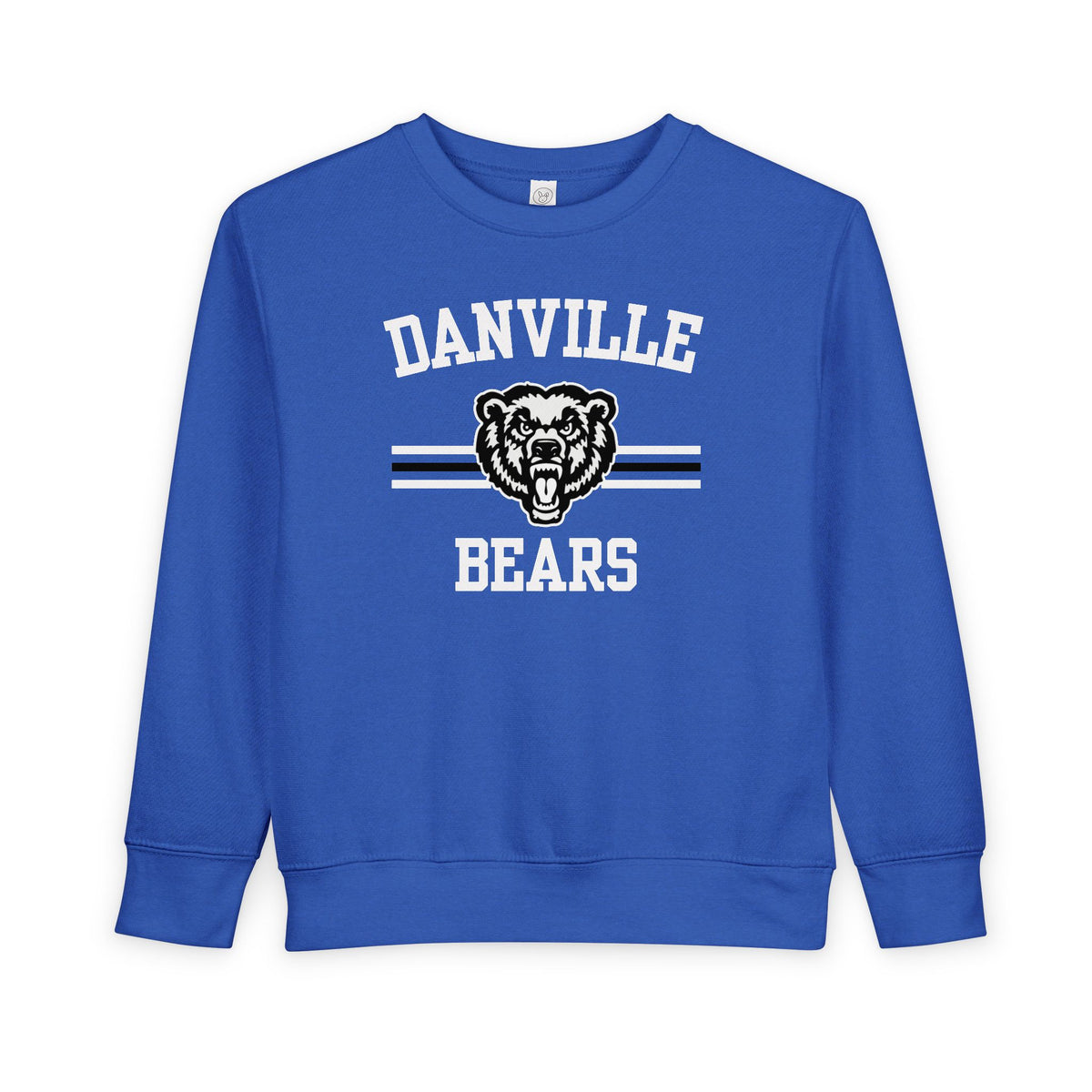 Toddler Sweatshirt — Danville Bears Youth Crewneck | School Mascot Kids Sweatshirt