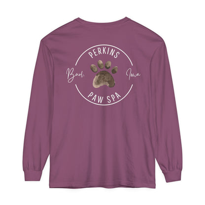 Perkins Paw Spa Long Sleeve Front/Back (2)