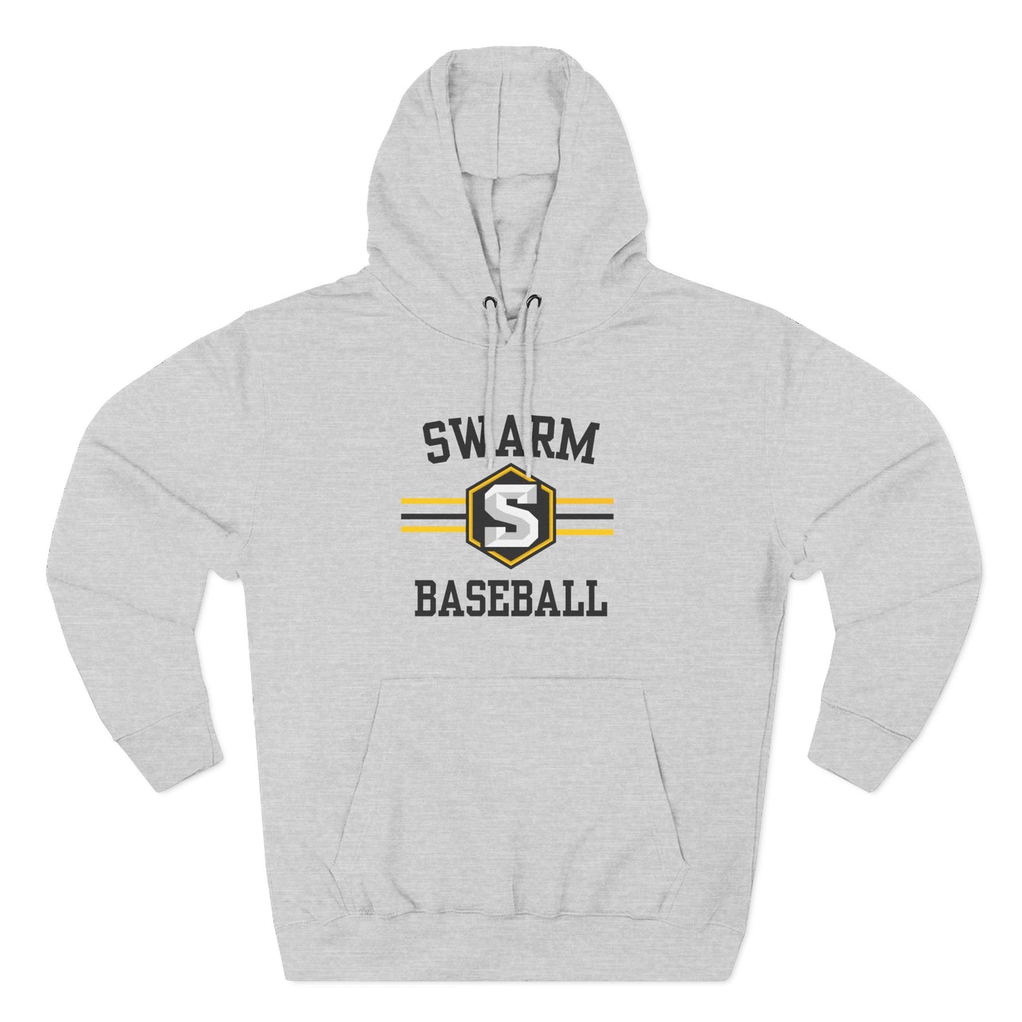 Swarm "stripe" Baseball Hoodie | Lane Seven