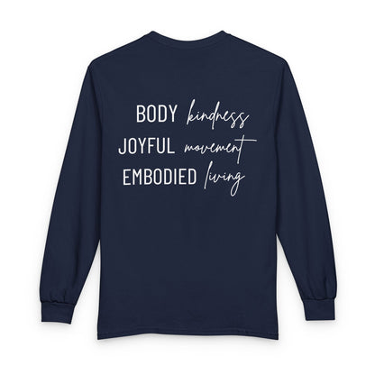 KML Kindness, Movement, Living Unisex Long Sleeve T-Shirt I Gildan