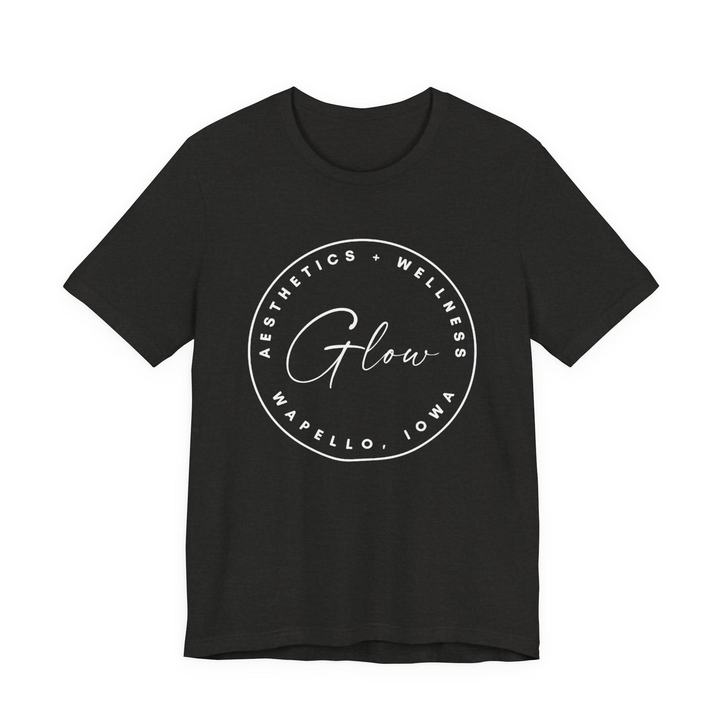 Glow Circle Logo FRONT | Bella Canvas