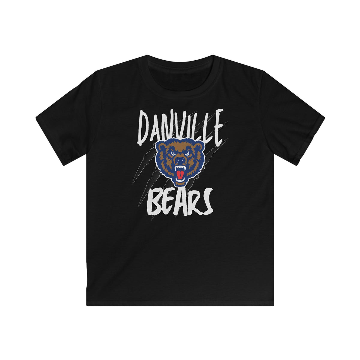 Danville Bears | Bear Claw | Youth Tee | Gildan Softstyle