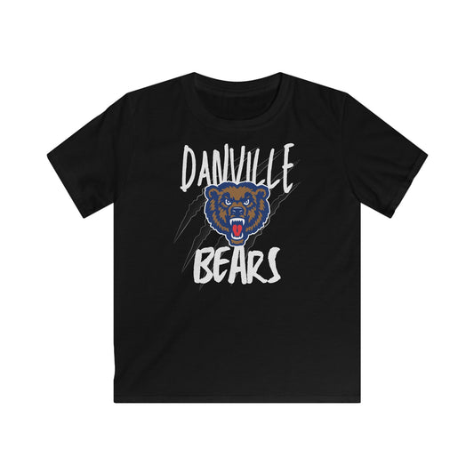 Danville Bears | Bear Claw | Youth Tee | Gildan Softstyle