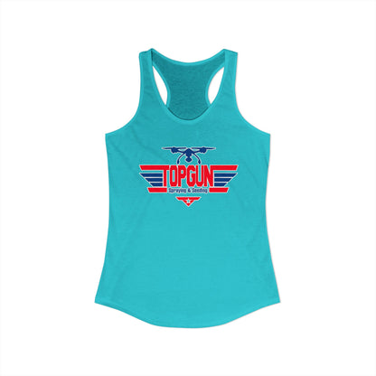 Top Gun S&S Women's Racerback Tank | Next Level