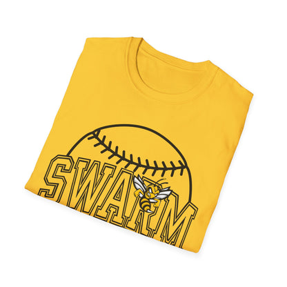 Swarm "⚾️" ADULT Baseball T-Shirt | Gildan Softstyle