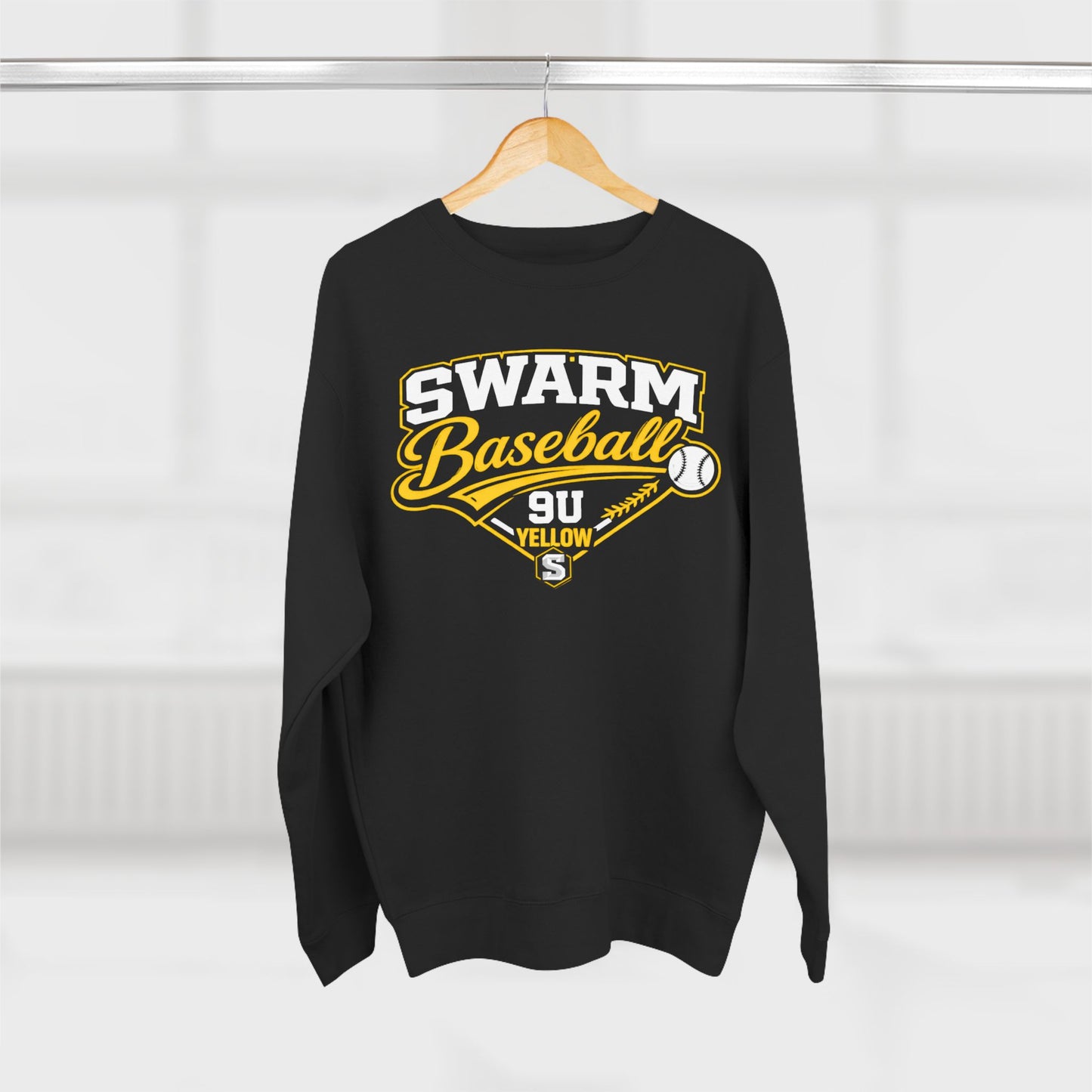 Swarm 9U "1" Baseball Crewneck | Lane Seven