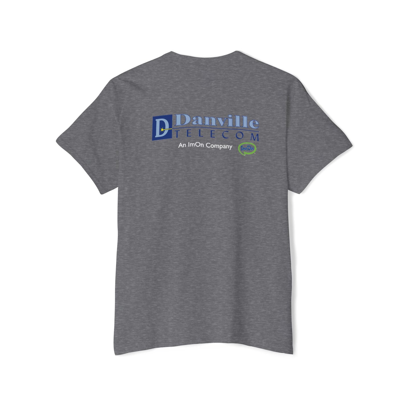 Danville Telecom ImOn Company Pocket Tee | Gildan Heavy Cotton