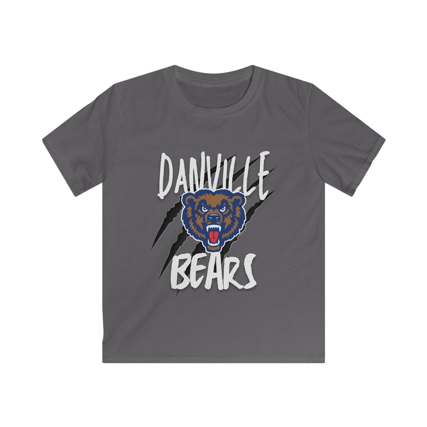 Danville Bears | Bear Claw | Youth Tee | Gildan Softstyle