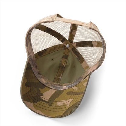 BEARS Washed Mesh-Back Cap