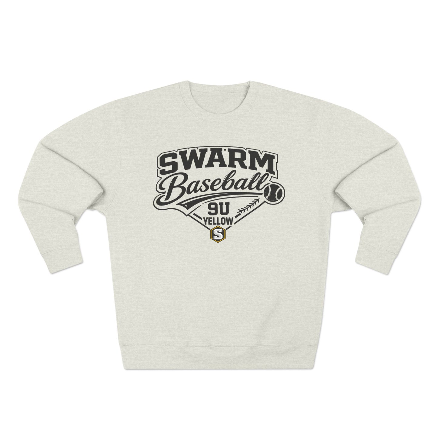 Swarm 9U "1" Baseball Crewneck | Lane Seven