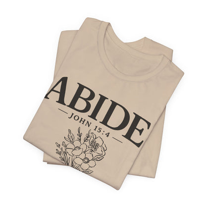 Abide in Me ADULT Tee | Bella Canvas