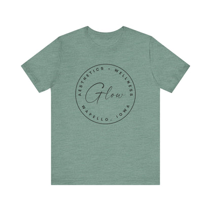 Glow Circle Logo FRONT | Bella Canvas