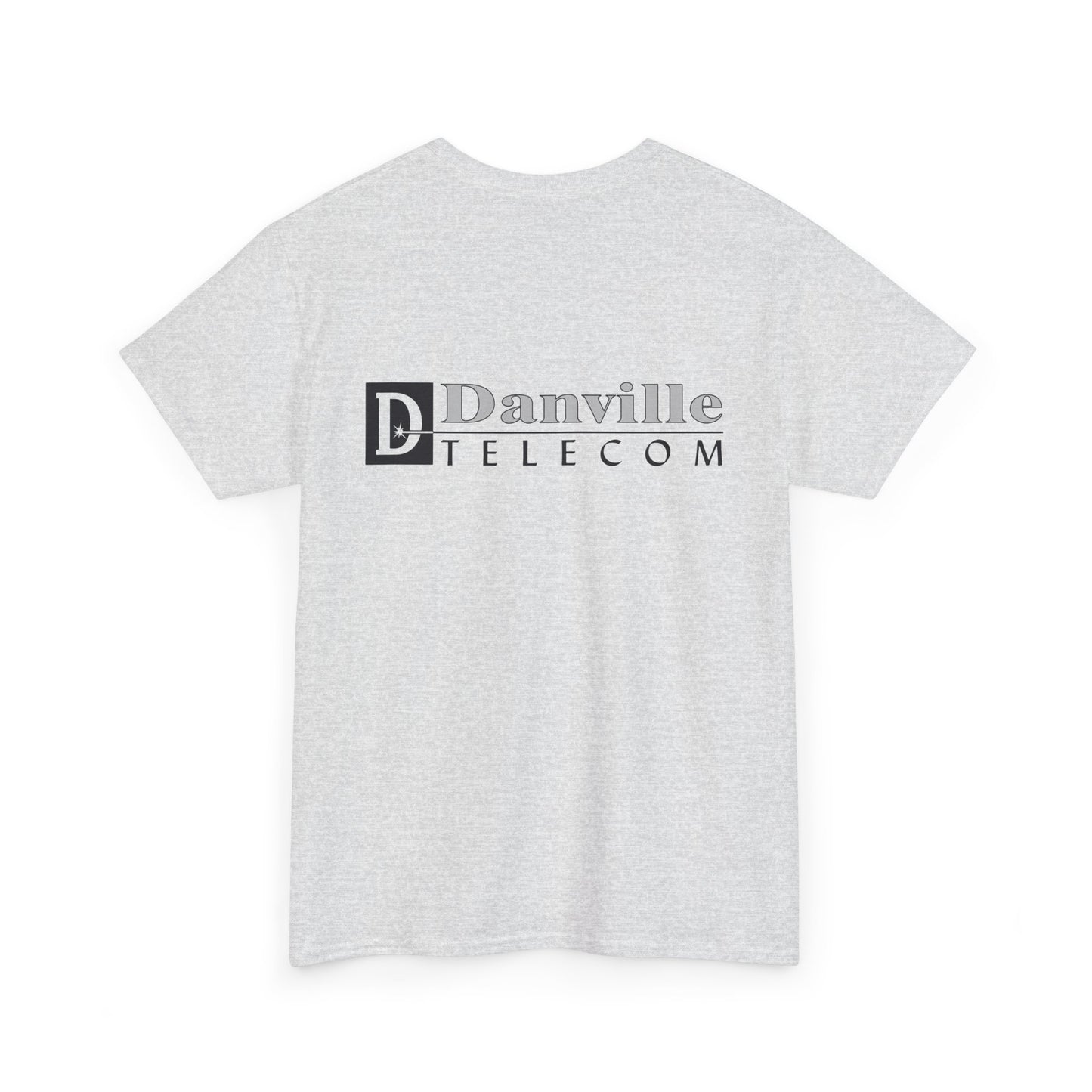 Danville Telecom Gildan Tee: Black Logo - OCT TOP SELLER