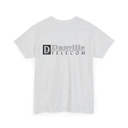 Danville Telecom Gildan Tee: Black Logo - OCT TOP SELLER