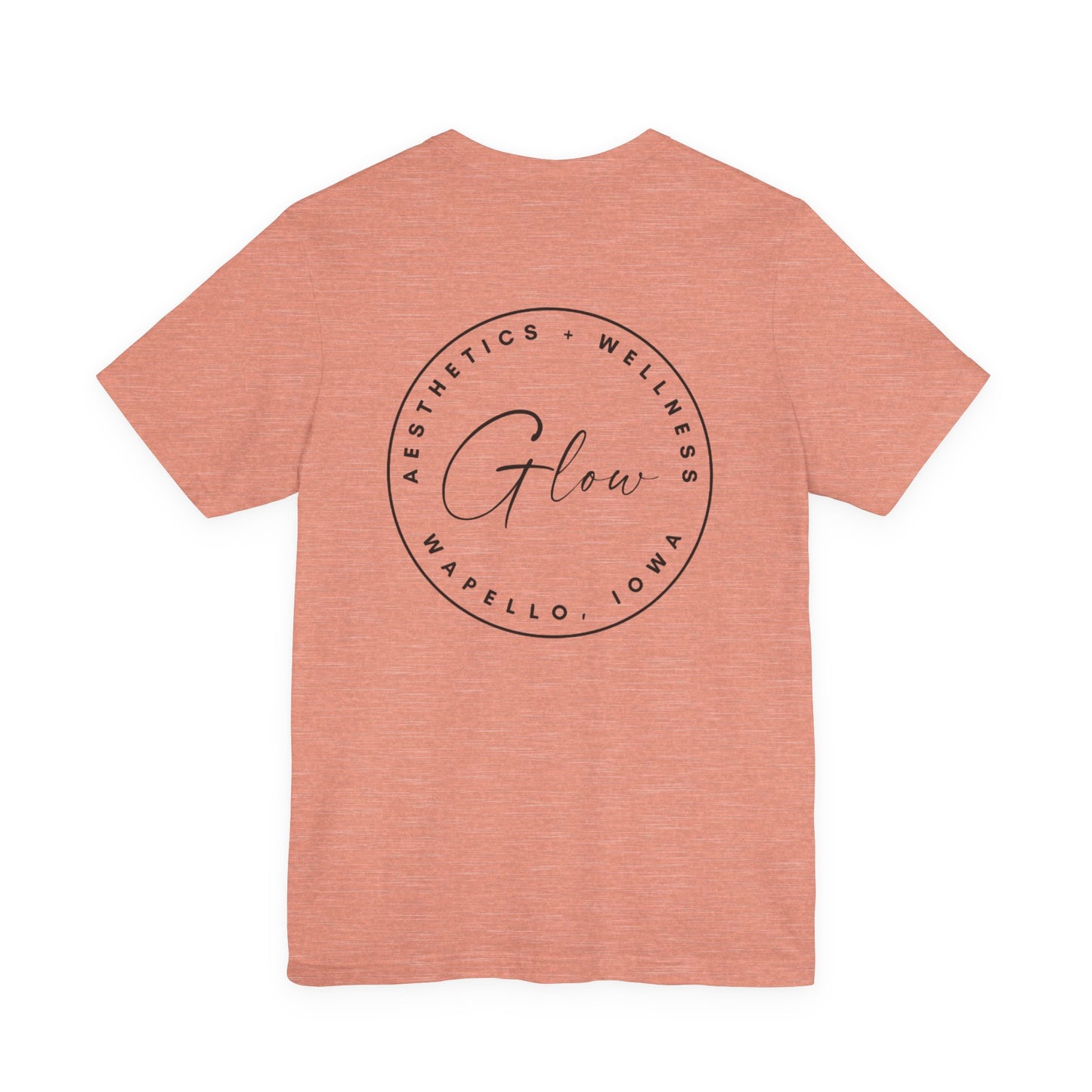 Glow Circle Logo FRONT/BACK | Bella Canvas