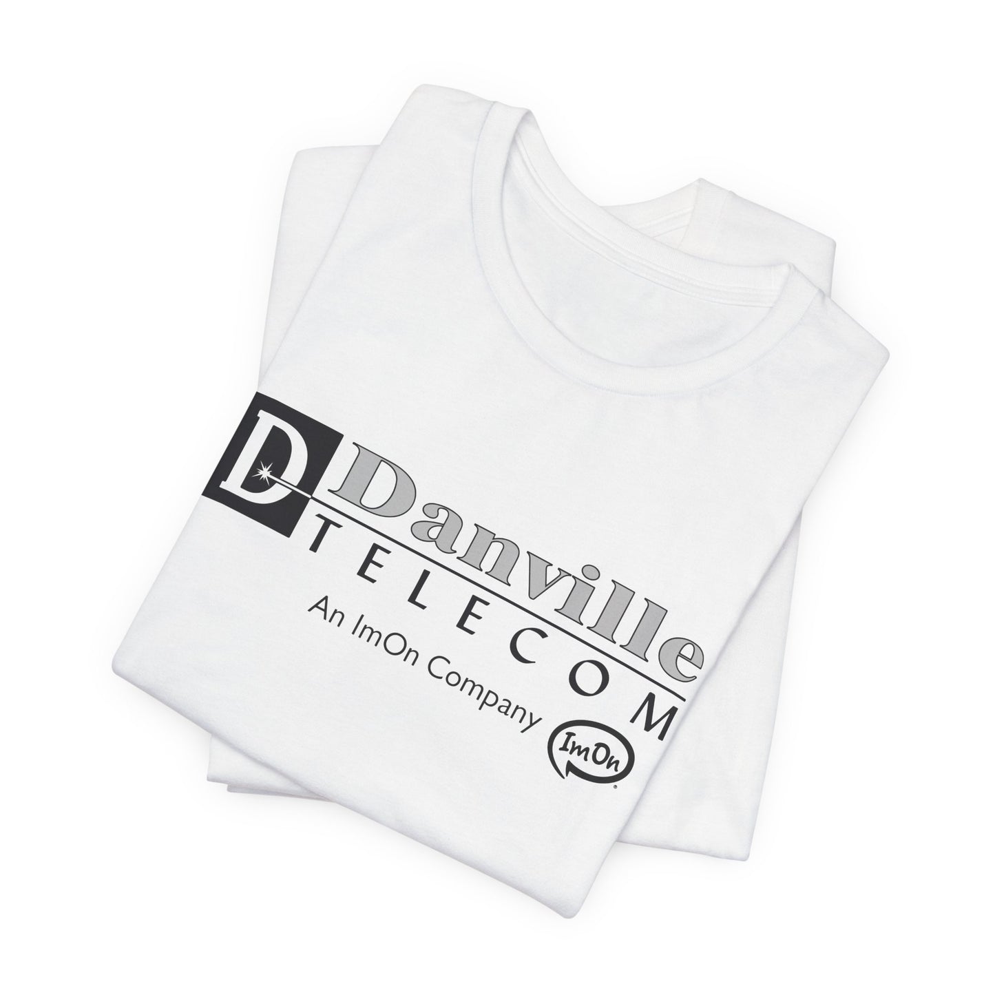 Danville Telecom ImOn Company | Black Logo | Bella Canvas