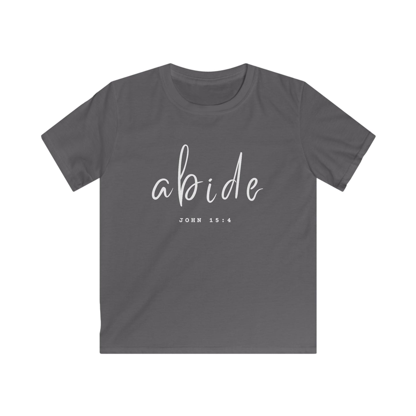 Abide John 15:4 YOUTH Tee | Gildan