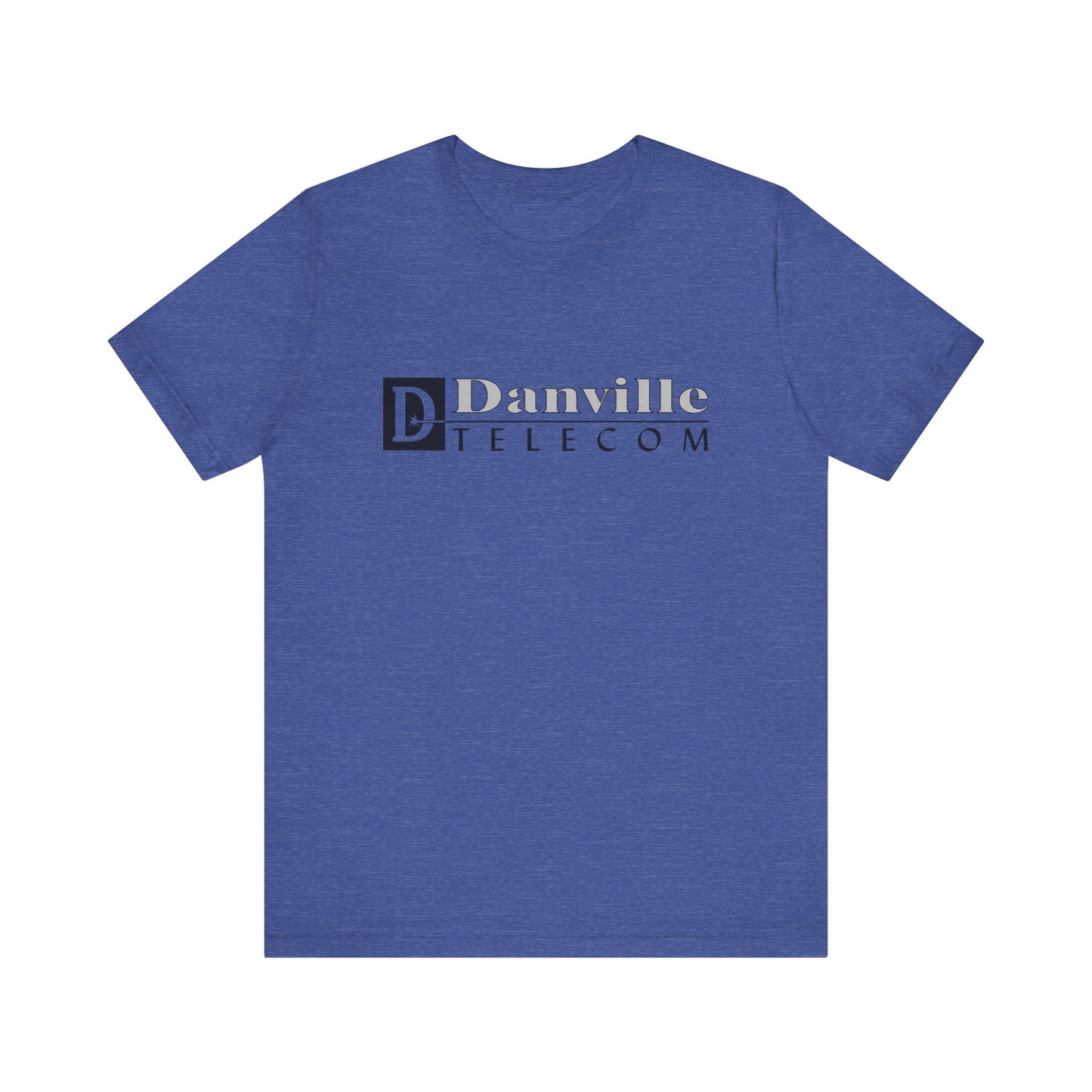 Danville Telecom Bella Canvas Tee: Black Logo