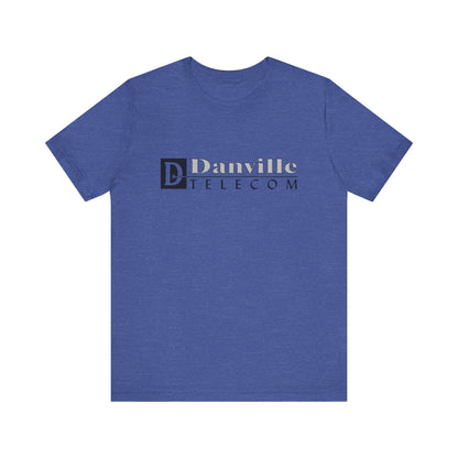 Danville Telecom Bella Canvas Tee: Black Logo