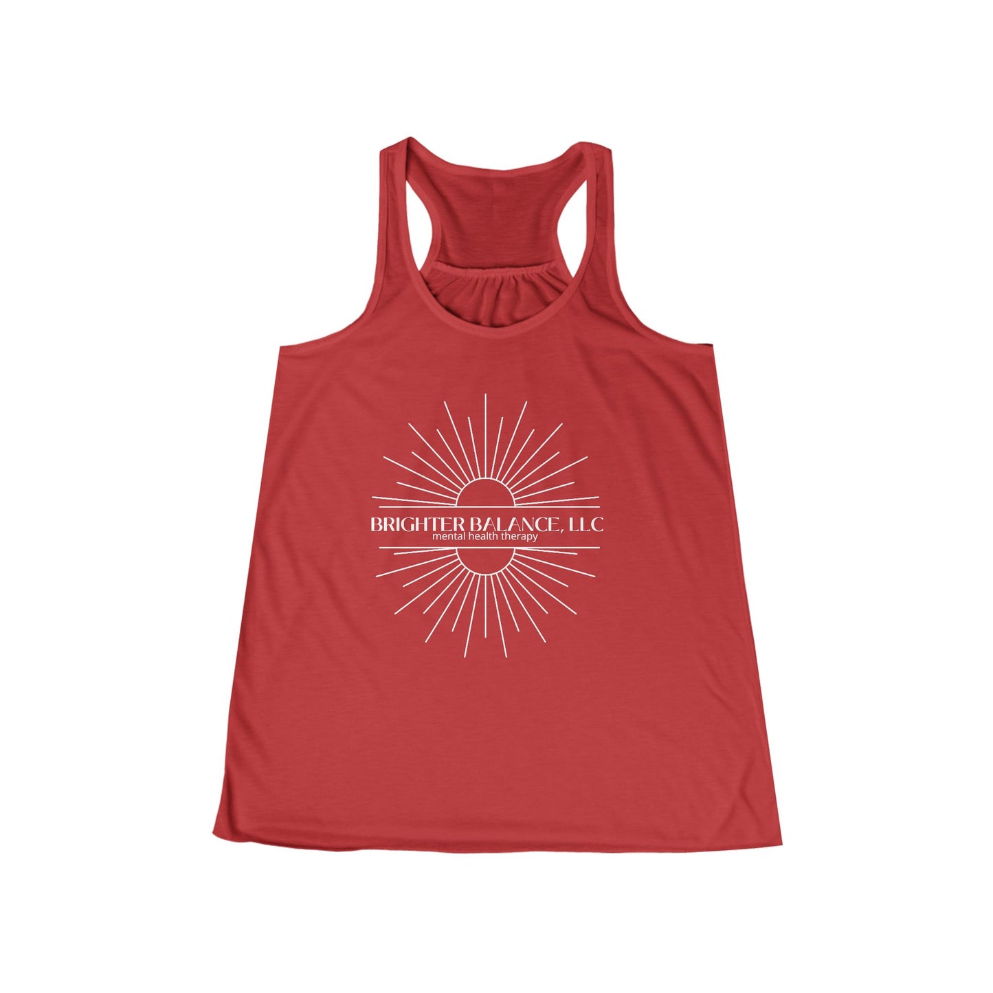 Brighter Balance Flowy Racerback Tank | Bella Canvas