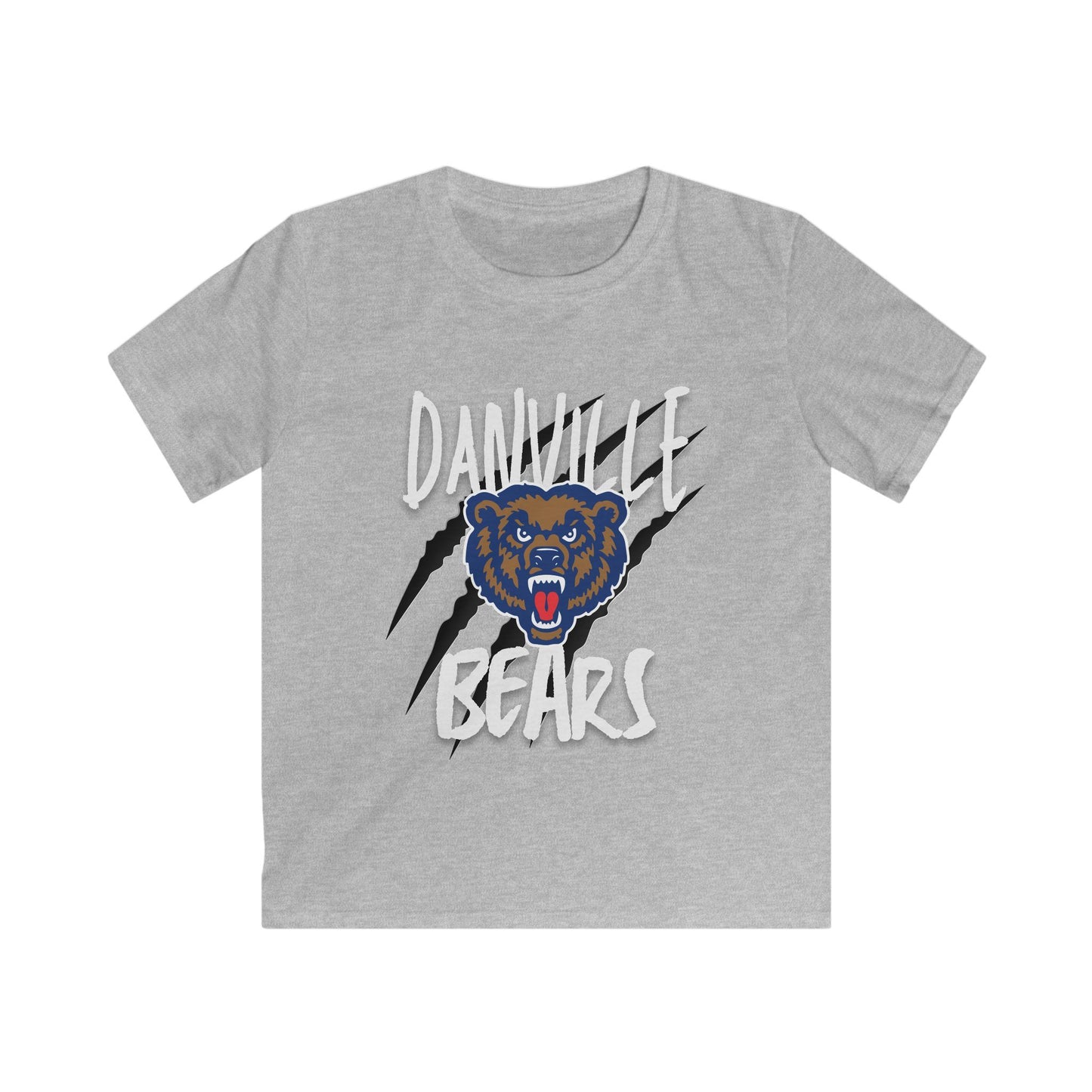 Danville Bears | Bear Claw | Youth Tee | Gildan Softstyle
